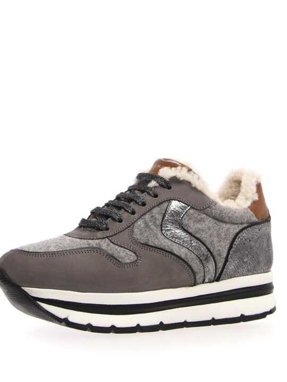 Maran Genuine Shearling Lined Sneaker